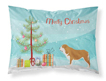 Load image into Gallery viewer, Mastin Epanol Spanish Mastiff Christmas Fabric Standard Pillowcase – Artistic Decorative Front, White Back BB8511PILLOWCASE