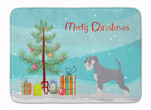 Load image into Gallery viewer, Schnauzer Christmas Machine Washable Memory Foam Mat BB8512RUG