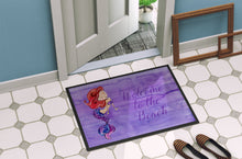 Load image into Gallery viewer, Mermaid Welcome Purple Doormat - 24x36 Decorative Floor Mat – Indoor/Outdoor Rug with Artistic Flair BB8514JMAT