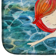 Load image into Gallery viewer, Mermaid Swimming Dish Drying Mat – Absorbent, Artistic Kitchen Essentials BB8518DDM