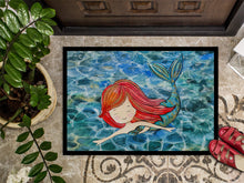 Load image into Gallery viewer, Mermaid Swimming Doormat - 24x36 Decorative Floor Mat – Indoor/Outdoor Rug with Artistic Flair BB8518JMAT