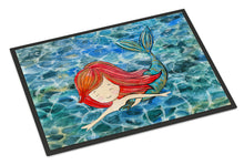 Load image into Gallery viewer, Mermaid Swimming Doormat - 24x36 Decorative Floor Mat – Indoor/Outdoor Rug with Artistic Flair BB8518JMAT
