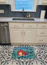 Load image into Gallery viewer, Mermaid Swimming Machine Washable Memory Foam Mat BB8518RUG