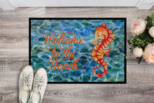 Load image into Gallery viewer, Seahorse Welcome Doormat - 24x36 Decorative Floor Mat – Indoor/Outdoor Rug with Artistic Flair BB8519JMAT