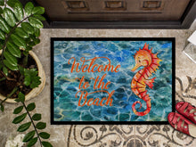 Load image into Gallery viewer, Seahorse Welcome Doormat - 24x36 Decorative Floor Mat – Indoor/Outdoor Rug with Artistic Flair BB8519JMAT