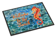 Load image into Gallery viewer, Seahorse Welcome Doormat - 24x36 Decorative Floor Mat – Indoor/Outdoor Rug with Artistic Flair BB8519JMAT