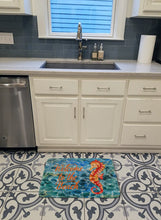 Load image into Gallery viewer, Seahorse Welcome Machine Washable Memory Foam Mat BB8519RUG