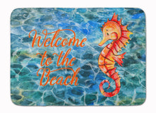 Load image into Gallery viewer, Seahorse Welcome Machine Washable Memory Foam Mat BB8519RUG