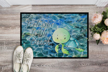 Load image into Gallery viewer, Sea Turtle Welcome Doormat - 24x36 Decorative Floor Mat – Indoor/Outdoor Rug with Artistic Flair BB8520JMAT