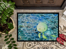 Load image into Gallery viewer, Sea Turtle Welcome Doormat - 24x36 Decorative Floor Mat – Indoor/Outdoor Rug with Artistic Flair BB8520JMAT