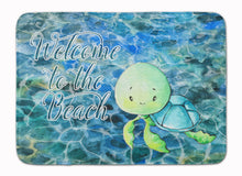 Load image into Gallery viewer, Sea Turtle Welcome Machine Washable Memory Foam Mat BB8520RUG
