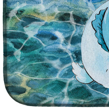 Load image into Gallery viewer, Blue Fish Dish Drying Mat – Absorbent, Artistic Kitchen Essentials BB8524DDM