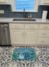 Load image into Gallery viewer, Blue Fish Machine Washable Memory Foam Mat BB8524RUG