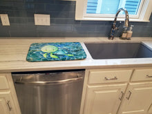 Load image into Gallery viewer, Sea Turtle Dish Drying Mat – Absorbent, Artistic Kitchen Essentials BB8525DDM