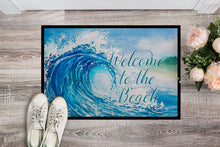 Load image into Gallery viewer, Wave Welcome Doormat - 24x36 Decorative Floor Mat – Indoor/Outdoor Rug with Artistic Flair BB8529JMAT