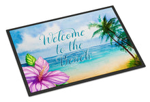 Load image into Gallery viewer, Beach Scene Welcome Doormat - 24x36 Decorative Floor Mat – Indoor/Outdoor Rug with Artistic Flair BB8530JMAT