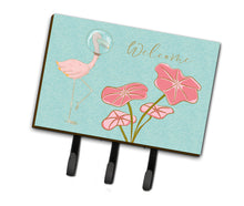 Load image into Gallery viewer, Flamingo Welcome Leash or Key Holder BB8532TH68