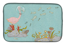 Load image into Gallery viewer, Flamingo Underwater Dish Drying Mat – Absorbent, Artistic Kitchen Essentials BB8535DDM