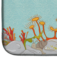 Load image into Gallery viewer, Frog Fish Scene Dish Drying Mat – Absorbent, Artistic Kitchen Essentials BB8536DDM