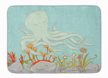 Load image into Gallery viewer, Octopus Underwater Scene Machine Washable Memory Foam Mat BB8538RUG