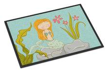 Load image into Gallery viewer, Mermaid Underwater Scene Doormat - 18x27 Decorative Floor Mat – Indoor/Outdoor Rug with Artistic Flair BB8539MAT