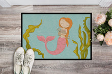 Load image into Gallery viewer, Mermaid and Cat Underwater Doormat - 24x36 Decorative Floor Mat – Indoor/Outdoor Rug with Artistic Flair BB8540JMAT