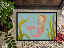 Load image into Gallery viewer, Mermaid and Cat Underwater Doormat - 24x36 Decorative Floor Mat – Indoor/Outdoor Rug with Artistic Flair BB8540JMAT