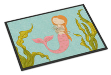 Load image into Gallery viewer, Mermaid and Cat Underwater Doormat - 24x36 Decorative Floor Mat – Indoor/Outdoor Rug with Artistic Flair BB8540JMAT