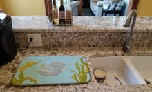Load image into Gallery viewer, Frog Fish Dish Drying Mat – Absorbent, Artistic Kitchen Essentials BB8541DDM