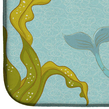 Load image into Gallery viewer, Neptune Merman Dish Drying Mat – Absorbent, Artistic Kitchen Essentials BB8542DDM