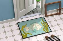 Load image into Gallery viewer, Blue Fish Doormat - 24x36 Decorative Floor Mat – Indoor/Outdoor Rug with Artistic Flair BB8545JMAT
