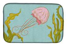 Load image into Gallery viewer, Jelly Fish Dish Drying Mat – Absorbent, Artistic Kitchen Essentials BB8546DDM