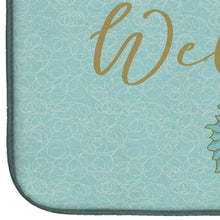 Load image into Gallery viewer, Seahorse Welcome Dish Drying Mat – Absorbent, Artistic Kitchen Essentials BB8547DDM