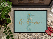 Load image into Gallery viewer, Seahorse Welcome Doormat - 24x36 Decorative Floor Mat – Indoor/Outdoor Rug with Artistic Flair BB8547JMAT