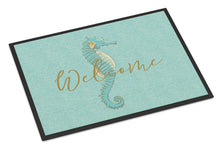 Load image into Gallery viewer, Seahorse Welcome Doormat - 24x36 Decorative Floor Mat – Indoor/Outdoor Rug with Artistic Flair BB8547JMAT