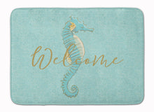Load image into Gallery viewer, Seahorse Welcome Machine Washable Memory Foam Mat BB8547RUG