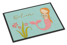Load image into Gallery viewer, Mermaid with Cat Welcome Doormat - 24x36 Decorative Floor Mat – Indoor/Outdoor Rug with Artistic Flair BB8548JMAT