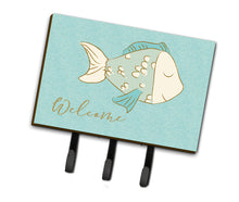 Load image into Gallery viewer, Blue Fish Welcome Leash or Key Holder BB8549TH68