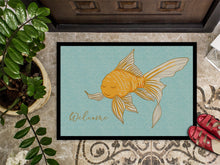 Load image into Gallery viewer, Gold Fish Welcome Doormat - 24x36 Decorative Floor Mat – Indoor/Outdoor Rug with Artistic Flair BB8551JMAT