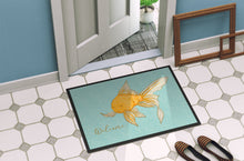 Load image into Gallery viewer, Gold Fish Welcome Doormat - 24x36 Decorative Floor Mat – Indoor/Outdoor Rug with Artistic Flair BB8551JMAT