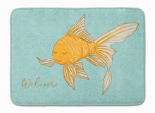 Load image into Gallery viewer, Gold Fish Welcome Machine Washable Memory Foam Mat BB8551RUG