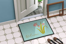 Load image into Gallery viewer, Flowers Welcome Doormat - 24x36 Decorative Floor Mat – Indoor/Outdoor Rug with Artistic Flair BB8552JMAT