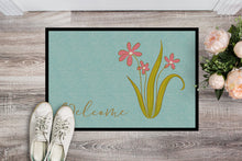 Load image into Gallery viewer, Flowers Welcome Doormat - 18x27 Decorative Floor Mat – Indoor/Outdoor Rug with Artistic Flair BB8552MAT