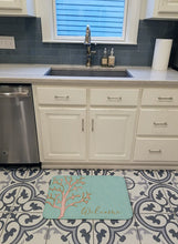 Load image into Gallery viewer, Coral Welcome Machine Washable Memory Foam Mat BB8556RUG
