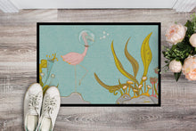 Load image into Gallery viewer, Flamingo Underwater #2 Doormat - 24x36 Decorative Floor Mat – Indoor/Outdoor Rug with Artistic Flair BB8557JMAT