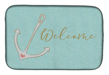 Load image into Gallery viewer, Anchor Welcome Dish Drying Mat – Absorbent, Artistic Kitchen Essentials BB8558DDM