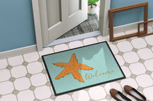 Load image into Gallery viewer, Starfish Welcome Doormat - 24x36 Decorative Floor Mat – Indoor/Outdoor Rug with Artistic Flair BB8559JMAT