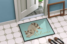 Load image into Gallery viewer, Raccoon Welcome Doormat - 24x36 Decorative Floor Mat – Indoor/Outdoor Rug with Artistic Flair BB8560JMAT
