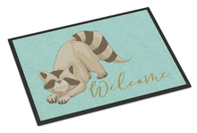 Load image into Gallery viewer, Raccoon Welcome Doormat - 24x36 Decorative Floor Mat – Indoor/Outdoor Rug with Artistic Flair BB8560JMAT