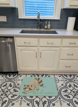 Load image into Gallery viewer, Raccoon Welcome Machine Washable Memory Foam Mat BB8560RUG